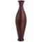Modern Bamboo Floor Vase - Decorative 43-inch Vase for Living Room, Dining Room, or Entryway - Versatile Floral Display - Fill with Dried Branches or Flowers - Contemporary Tall Vase - Unique Bamboo Design